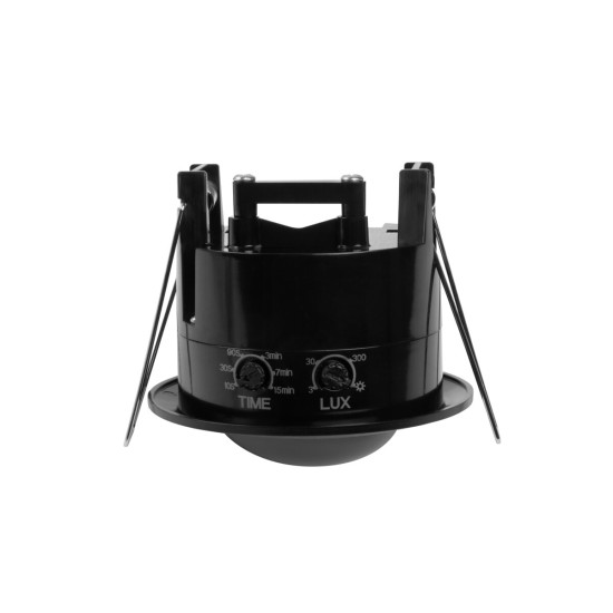 CR-5 senzor pokreta, maksimalno 1200W, AC220-240V, kut od 360°, domet 6m, IP20, crna