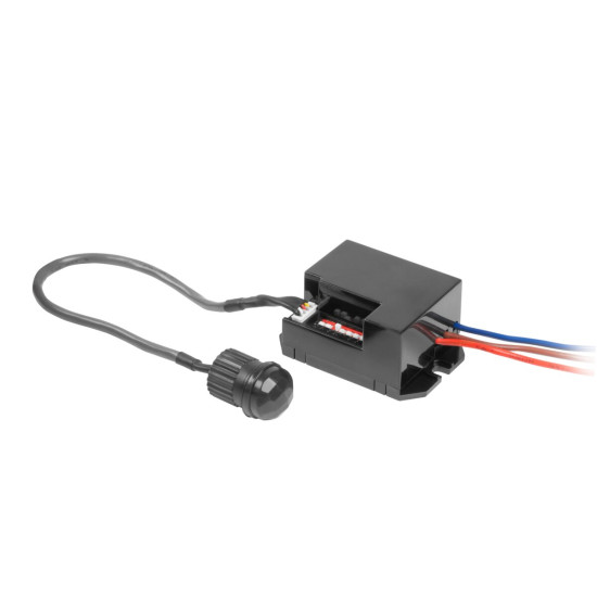 CR-7 SENZOR GIBANJA, max.800W, AC220-240V, 360° KOT, 6m DOSEG, IP20, ČRNO
