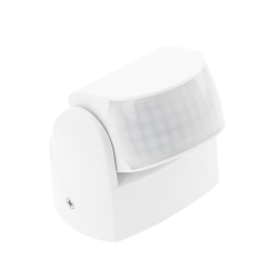 Senzor pokreta CR-9 mini, max.1200W, AC220-240V, 50/60Hz,180°/360°, max.12m, IP65, bijeli