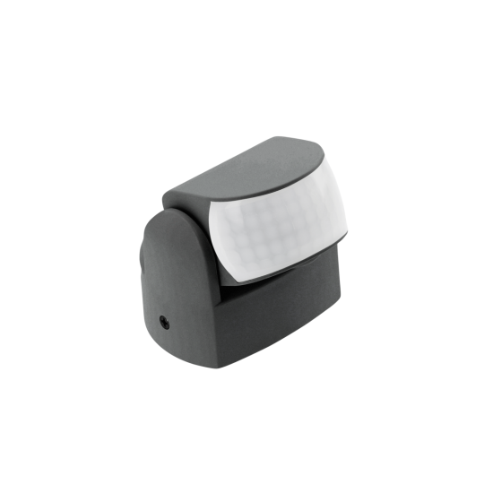 Senzor pokreta CR-9 mini, max.1200W, AC220-240V, 50/60Hz, 180°/360°, max.12m, IP65, crni