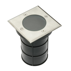 TALNA SVETILKA ALFA, GU10, max. 50 W, IP67, KVADRATEN, INOX