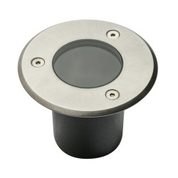 TALNA SVETILKA ALFA MINI, GU10, max. 10 W, IP67, OKROGEL, INOX