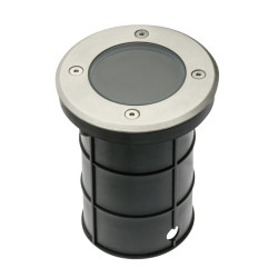 TALNA SVETILKA ALFA, GU10, max. 50 W, IP67, OKROGEL, INOX