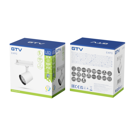 EXPO Reflektor, LED, 30W, 3000lm, CCT, AC180-250V, 60°, CRI90+, bijela