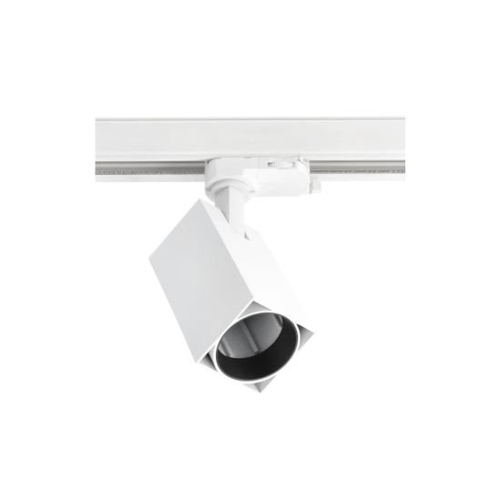 Svjetiljka za šinu LIMA,GU10,max.20W,AC220-240V,50/60 Hz,IP20,IK08,kvadrat,bijela