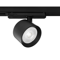 LUMEO LUČ ZA TIRNICO, LED, 24W, 2400lm, CCT, AC180-250V, 50°, CRI90+, ČRNO