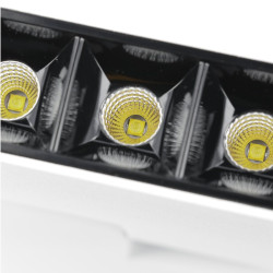 LED svjetiljka na šini SIERRA,8W,720lm,AC220-240V,50/60 Hz,PF>0,5,Ra≥80,IP20,IK08,4000K,48°,bi