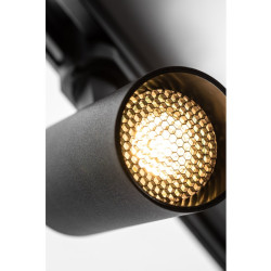 1-fazni LIMA, GU10, max.20W, AC220-240V, 50/60Hz, IP20, okrugli, crni