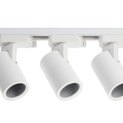 TRAX BIS set, 3 kućišta sabirnice s jednom fazom, 3xGU10, maksimalno 3x20W, AC220-240V, 1m, bijela