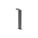 LED VRTNA SVETILKA LONDON, 10 W, 720 lm, IP54, 4000K, post 580 MM, ČRNA