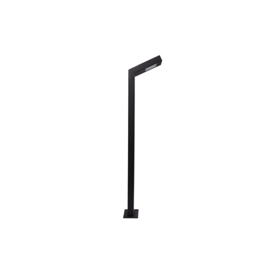 LED VRTNA SVETILKA LONDON, 10 W, 720 lm, IP54, 4000K, post 580 MM, ČRNA