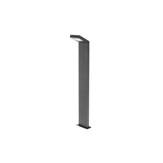 LED VRTNA SVETILKA LONDON, 10 W, 720 lm, IP54, 4000K, post 780 MM, ČRNA