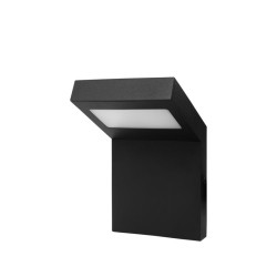 LED FASADNA SVETILKA LONDON, 10 W, 720 lm, IP54, 4000K, ČRNA