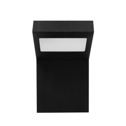 LED FASADNA SVETILKA LONDON, 10 W, 720 lm, IP54, 4000K, ČRNA