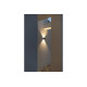 FASADNA SVETILKA MISSOURI-K, LED, 7W, 540lm, CCT, AC220-240V, IP54, KVADRATNI, ČRNO
