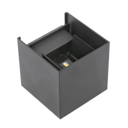 FASADNA SVETILKA MISSOURI-K, LED, 7W, 540lm, CCT, AC220-240V, IP54, KVADRATNA, SIV