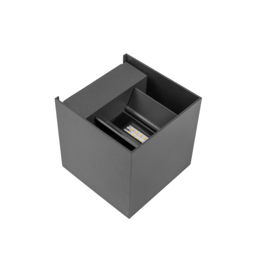 FASADNA SVETILKA MISSOURI-K, LED, 7W, 540lm, CCT, AC220-240V, IP54, KVADRATNA, SIV