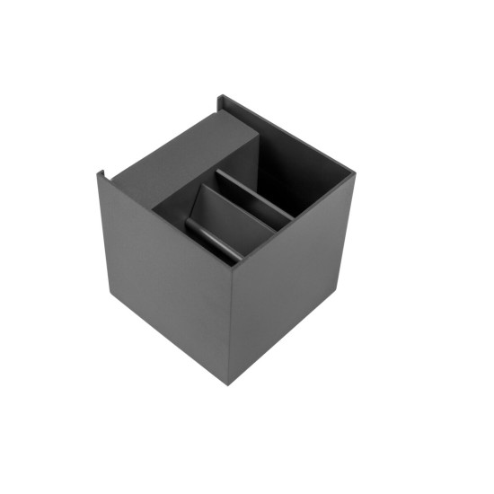 FASADNA SVETILKA MISSOURI-K, LED, 7W, 540lm, CCT, AC220-240V, IP54, KVADRATNA, SIV