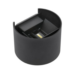 FASADNA SVETILKA MISSOURI-O SVETILKA, LED, 7W, 540lm, CCT, AC220-240V, IP54, OKROGEL, ČRNO