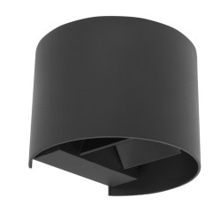 FASADNA SVETILKA MISSOURI-O SVETILKA, LED, 7W, 540lm, CCT, AC220-240V, IP54, OKROGLA, SIV