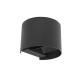 FASADNA SVETILKA MISSOURI-O SVETILKA, LED, 7W, 540lm, CCT, AC220-240V, IP54, OKROGLA, SIV