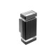 Zidna svjetiljka dvosmjerna  NESSA, GU10, MAX.2x50W, IP54, AC220-240V, 50/60Hz, crna