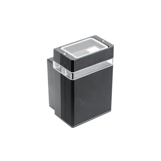 Zidna svjetiljka jednosmjerna  NESSA, GU10, MAX. 50W, IP54, AC220-240V, 50/60Hz, crna