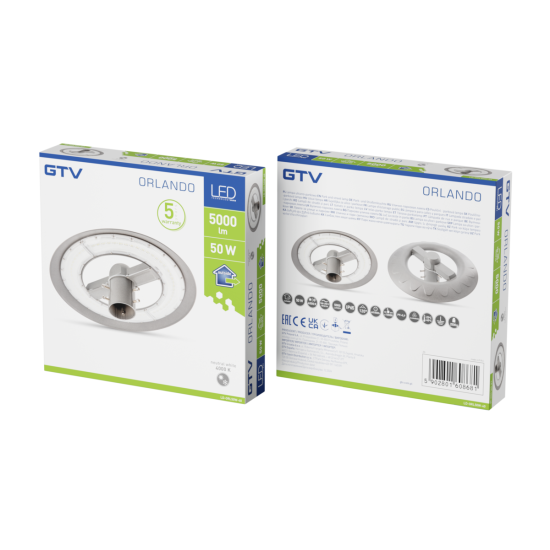 LED VRTNA SVETILKA ORLANDO, 50 W, 5000 lm, 4000K, AC180-250V, IP65