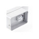 Svjetiljka PARIS LED s senzorom pokreta,10W,900lm,IP54,AC220-240V,50/60Hz,140°,9m,4000K,bijela