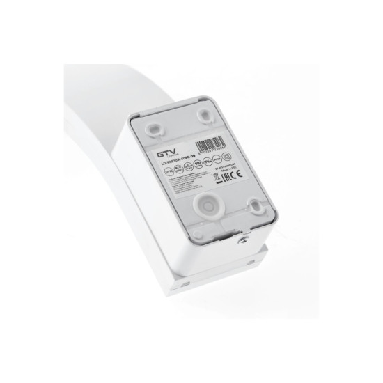 LED FASADNA SVETILKA PARIS, 10 W, 900 lm, 4000K, IP54, BELA