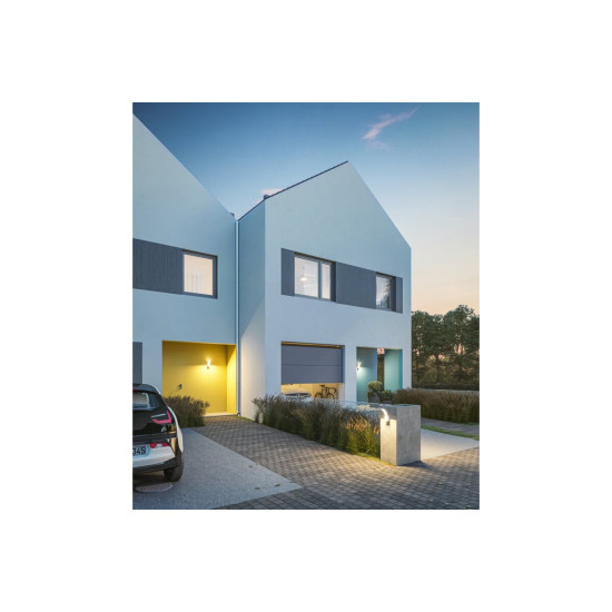 LED FASADNA SVETILKA PARIS, 10 W, 900 lm, 4000K, IP54, BELA