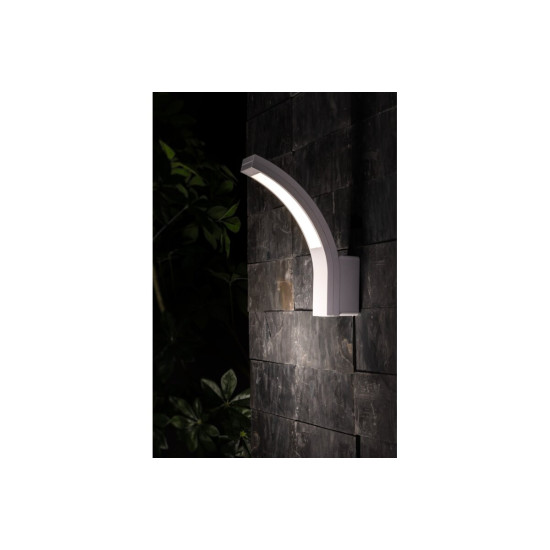 LED FASADNA SVETILKA PARIS, 10 W, 900 lm, 4000K, IP54, BELA