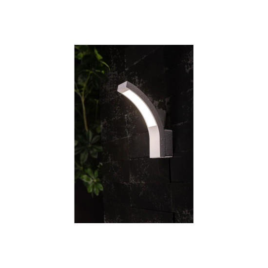 LED FASADNA SVETILKA PARIS, 10 W, 900 lm, 4000K, IP54, BELA