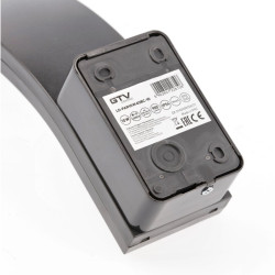 LED FASADNA SVETILKA PARIS, 10 W, 900 lm, 4000K, IP54, SIVA