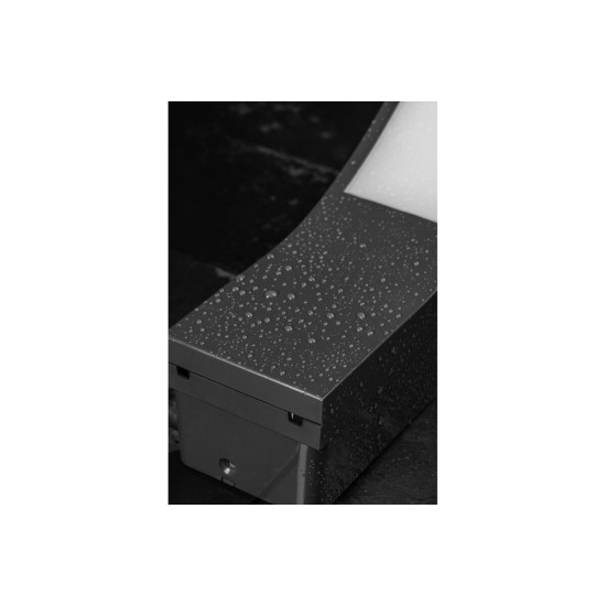 LED FASADNA SVETILKA PARIS, 10 W, 900 lm, 4000K, IP54, SIVA
