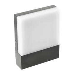 LED FASADNA SVETILKA SARO, 9 W, 900 lm, IP54, 4000K, ČRNA