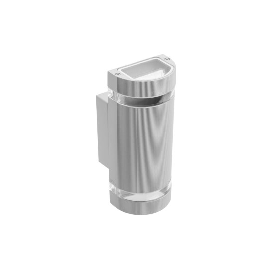 Zidna svjetiljka dvosmjerna  SILVA, GU10, MAX 2x50W, IP54, AC220-240V, 50/60Hz, siva