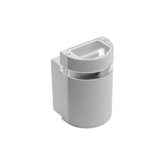 FASADNA SVETILKA ENOSMERNA SILVA, GU10, max. 50 W, IP54, SIVA