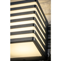 LED FASADNA SVETILKA SIROLO, 10 W, 1000 lm, IP54, 4000K, ČRNA