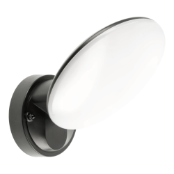 LED FASADNA SVETILKA TERRO, 10 W, 1200 lm, IP54, 4000K, ČRNA
