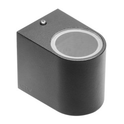 Zidna svjetiljka jednosmjerna, TIAGO, GU10, MAX. 35W, IP54, AC220-240V, 50/60Hz, crna