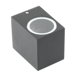 Zidna svjetiljka jednosmjerna,TIAGO KW,GU10,MAX.35W,IP54,AC220-240V,50/60Hz,crna