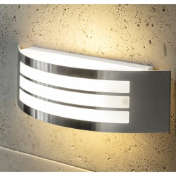 FASADNA SVETILKA ASTRIT, E27, max. 14 W, IP54, INOX