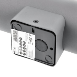 FASADNA SVETILKA CORTA, 2*E27, max. 2*25 W, IP44, GRAFITNA