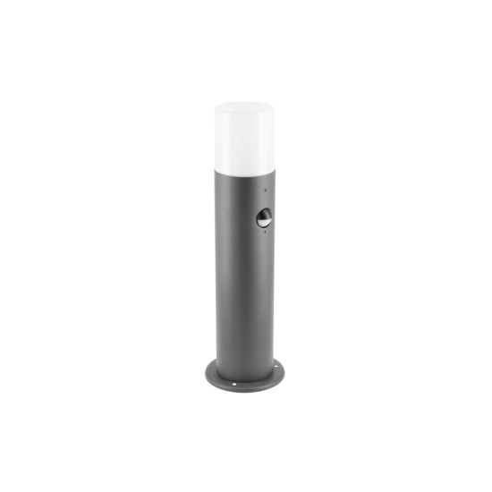 VRTNA SVETILKA CORTA S SENZORJEMJEM GIBANJA, E27, max. 25 W, IP44, post 400 MM, GRAFITNA
