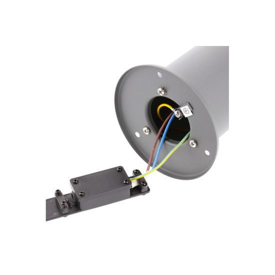 VRTNA SVETILKA CORTA, E27, max. 25 W, IP44, post 800 MM, GRAFITNA