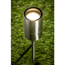 TALNA SVETILKA GRAZIE, GU10, max. 20 W, IP44, INOX
