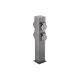 VRTNA SVETILKA LARGO, IP54, 4*Schucko NASTAVEK, max. 3500W, post 360 MM, GRAFITNA