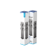 VRTNA SVETILKA LARGO, IP54, 4*Schucko NASTAVEK, max. 3500W, post 360 MM, GRAFITNA