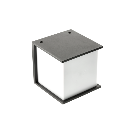 FASADNA SVETILKA LEO, E27, max. 18 W, IP54, ČRNA